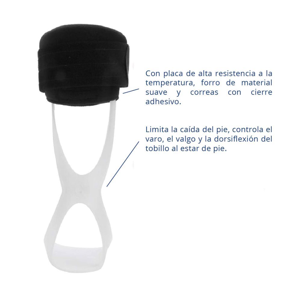 Ortesis para pie caído de polipropileno OTP (AFO Leaf Spring)