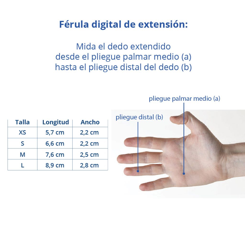Férula de extensión de articulación interfalángica Tienda Doctor's Choice