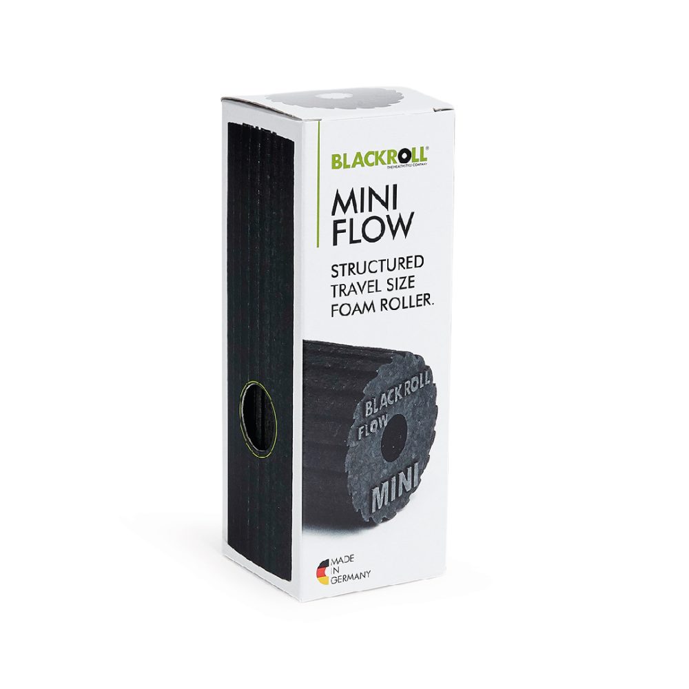 Rodillo de Automasaje con Efecto Activador – Blackroll Mini Flow - Tienda Doctor's Choice